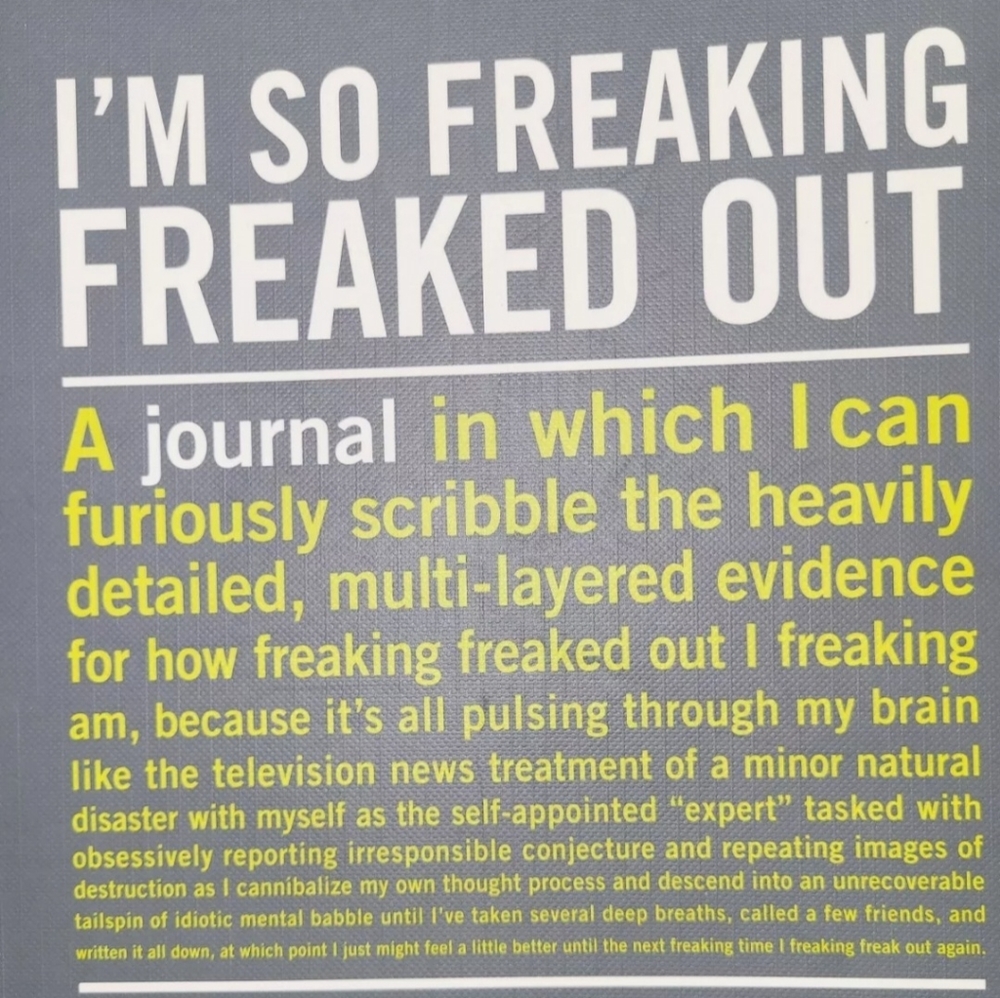 "I'm So Freaking Freaked out!" Inner Truth Journal.
